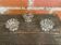 Series 3 Glass Moulded Candle Holders 1970s