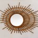 Miroir soleil ortf rotin