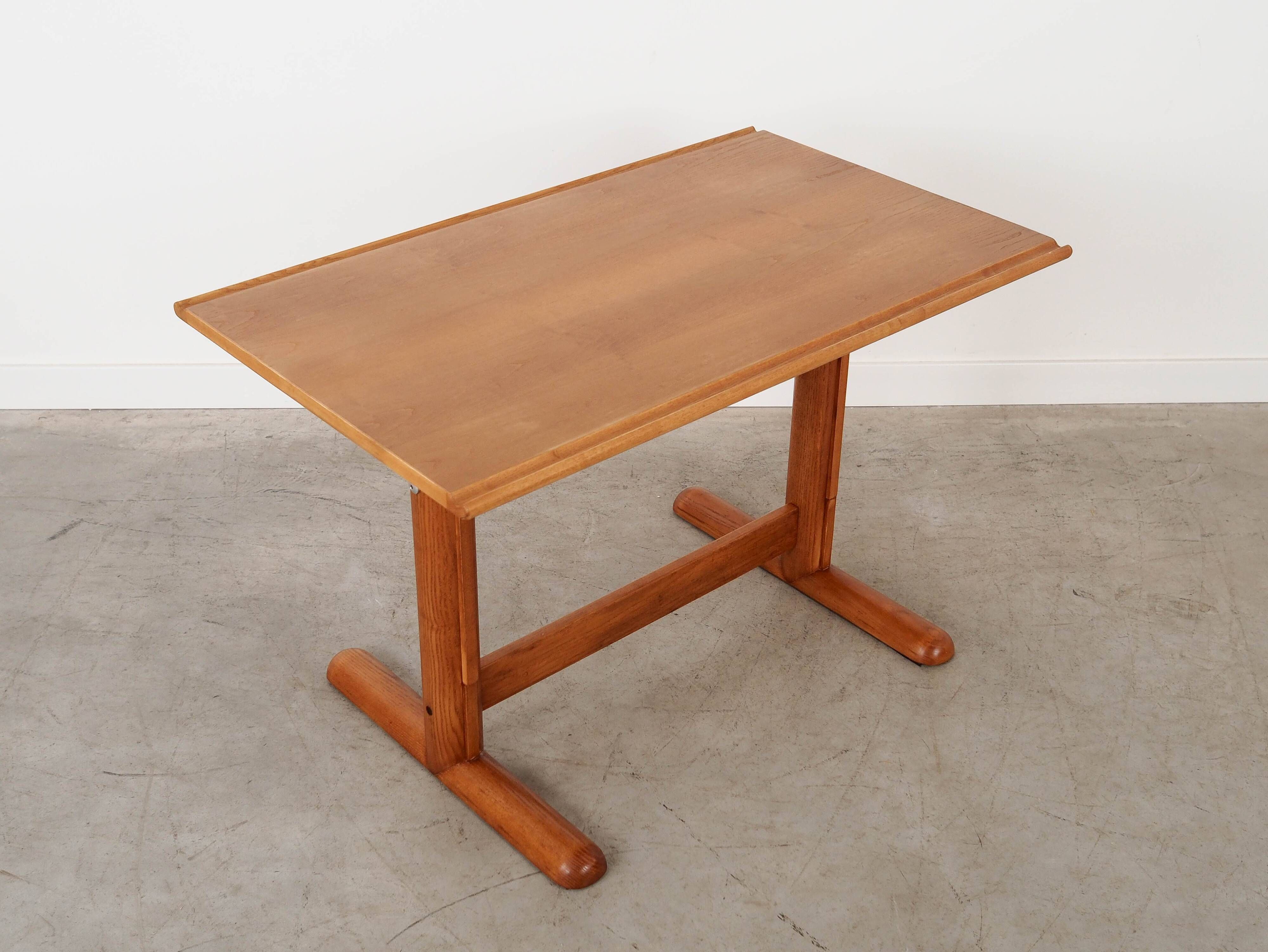Desk with an adjustable top, Italian design, 1970s, made in Italy
