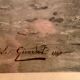 Engraving Napoleon " The first steps of the King of Rome " Jules Girardet 1900