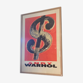 Affiche ancienne lithographie Andy Warhol