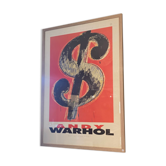 Affiche ancienne lithographie Andy Warhol