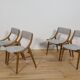 Chaises de Zamojska, Pologne, années 1970, lot de 4