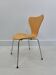 Chaise modèle 3107 par Arne Jacobsen, années 1980