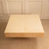 Table basse parchemin - 1970s