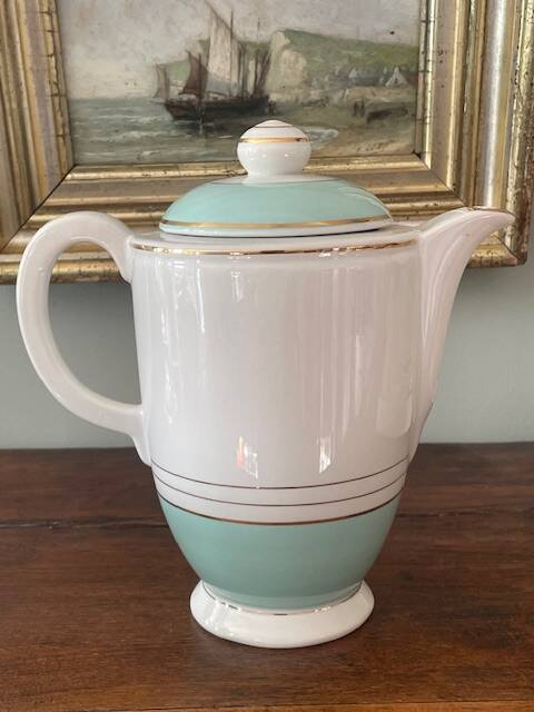 coffee pot, sugar bowl and milk jug KG Luneville Regency model