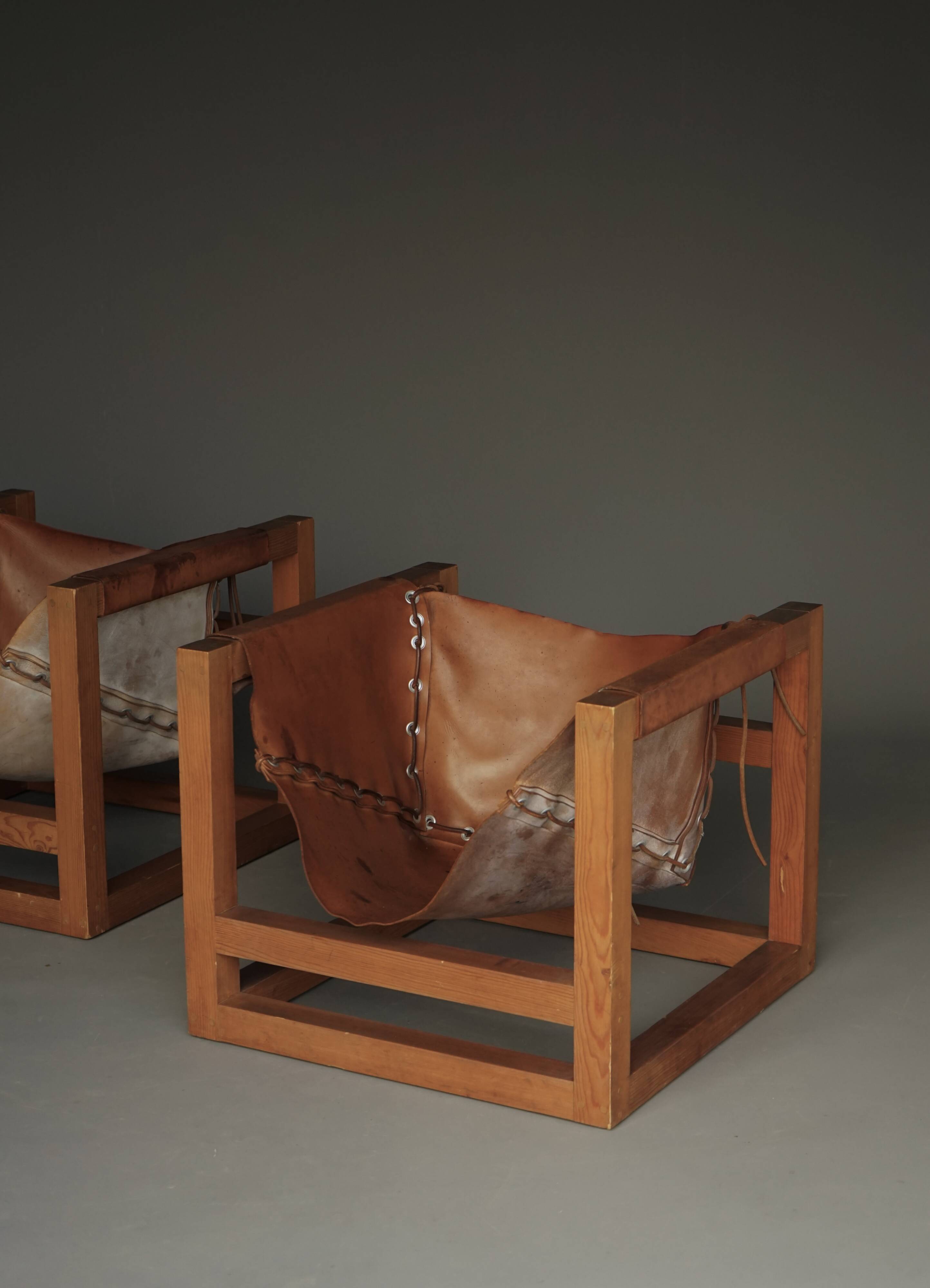 Pair of Heinz Witthoeft Tail 4 Lounge Chairs, Germany 1959