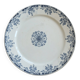 Antique flat plate, ironstone Sarreguemines U&C model Mignon.