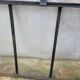 Old wrought iron marquee