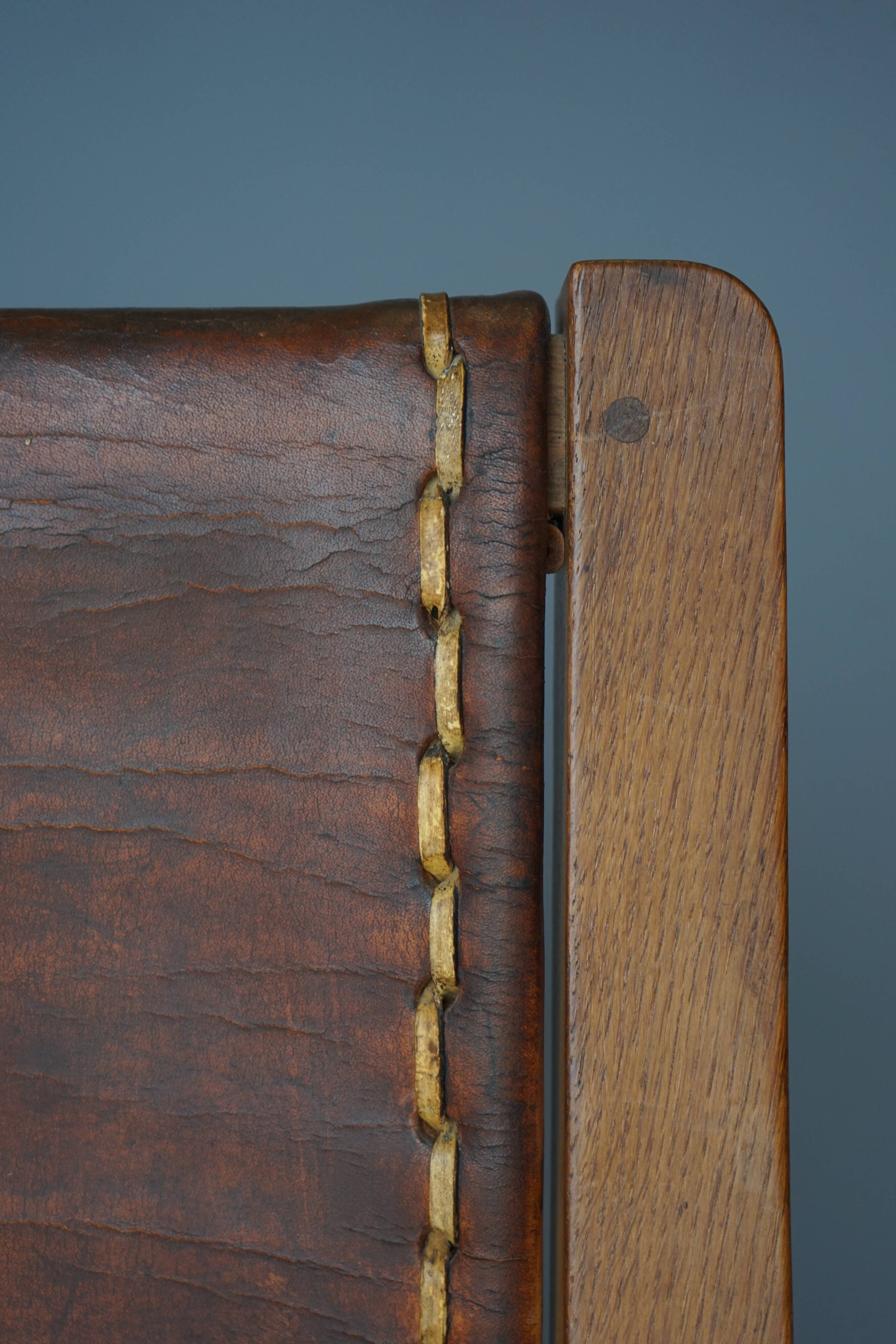 Oak Armchair by Robert Mouseman Thompson, 1940s