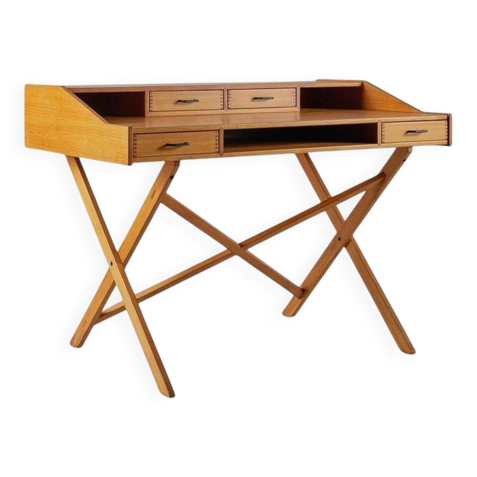 Cherry Desk Gianfranco Frattini for Caruati Cantieri, Italy, 1958