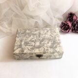 Box 12 forks dessert model vintage shell France