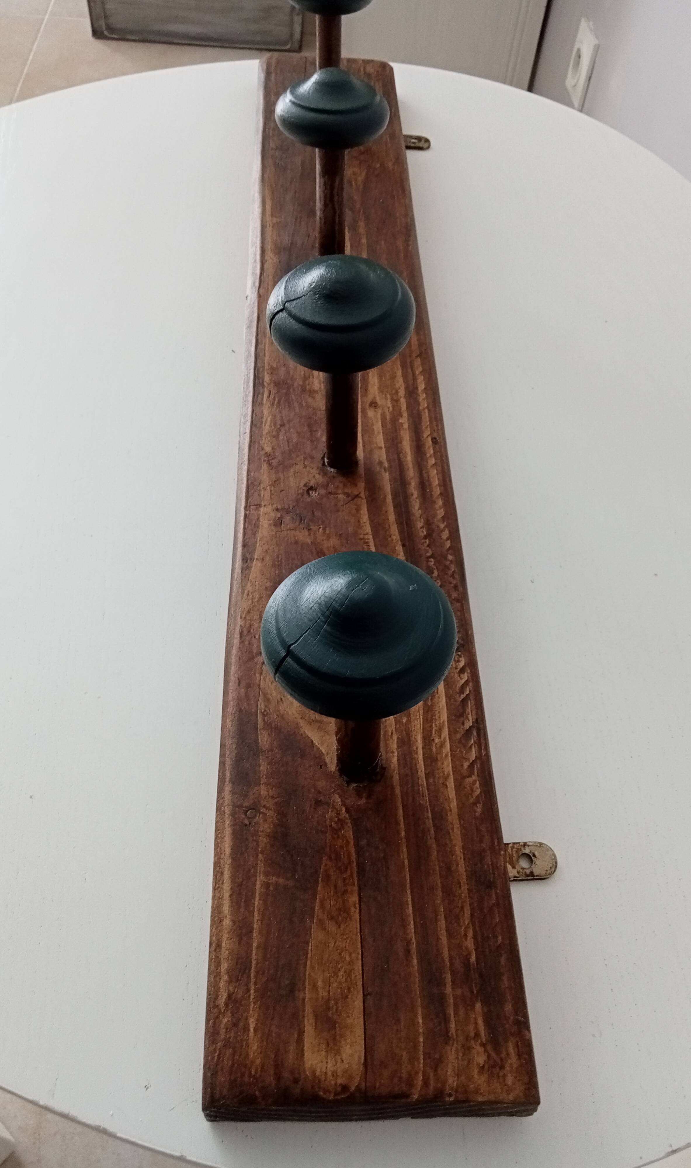 Vintage wall coat rack 40s/50s