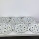 6 dessert plates Myott model Finlandia, English ironstone.