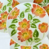 4 dessert plates from Moulin des Loups Orchies Ontario 210690