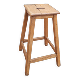 Wooden workshop stool
