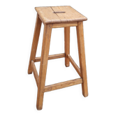 Wooden workshop stool