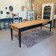 SUPERB RENOVATED FARMHOUSE TABLE 2.50m BLACK/WOOD