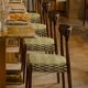 Dining chair set of 2 fiore green