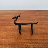 Animal sculpture, 1960s, wrought iron