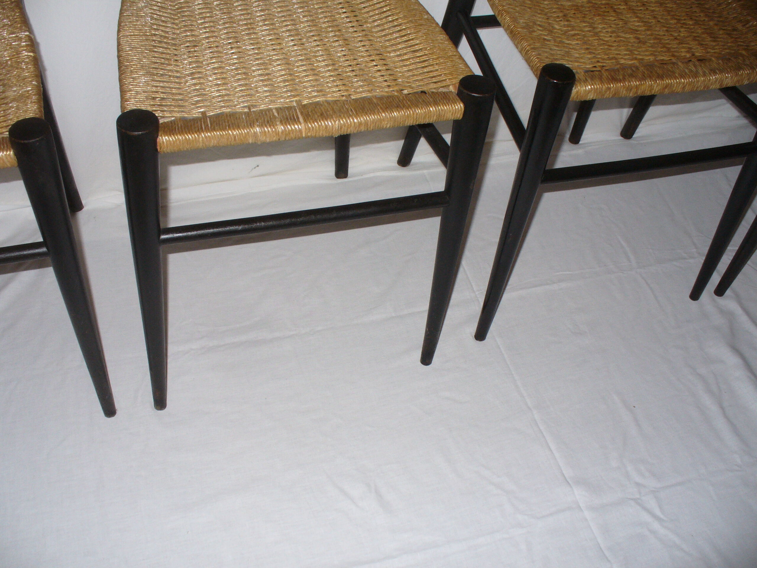 Four Italian chairs from the 1950s