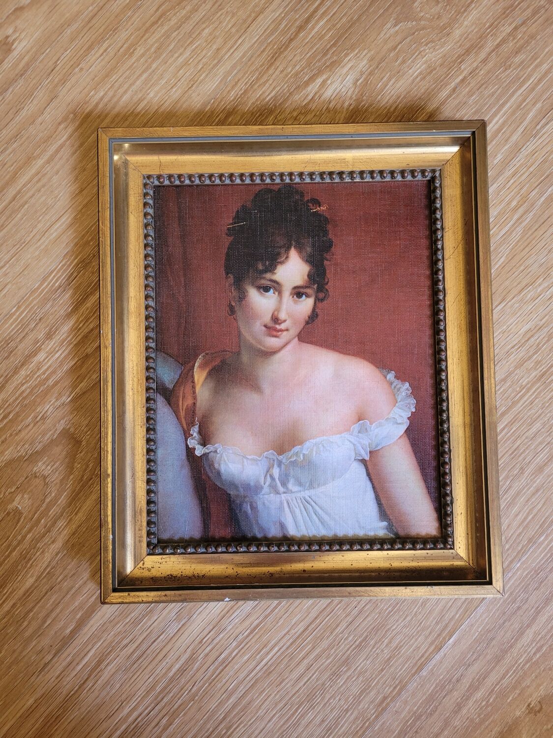 Portrait de madame Récamier reproduction numérotée
