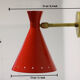Pair of sconces in the style of creations of the 50s