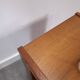 Meuble en teck LP sur roulettes, table d'appoint, table de nuit, armoire 1