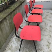 Suite de 4 chaises modèle "Revolt" de Friso Kramer