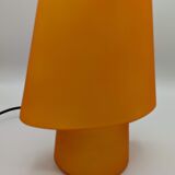 Orange glass paste lamp