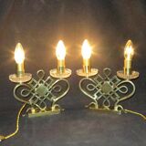 Paire de lampes Jules Leleu 1935