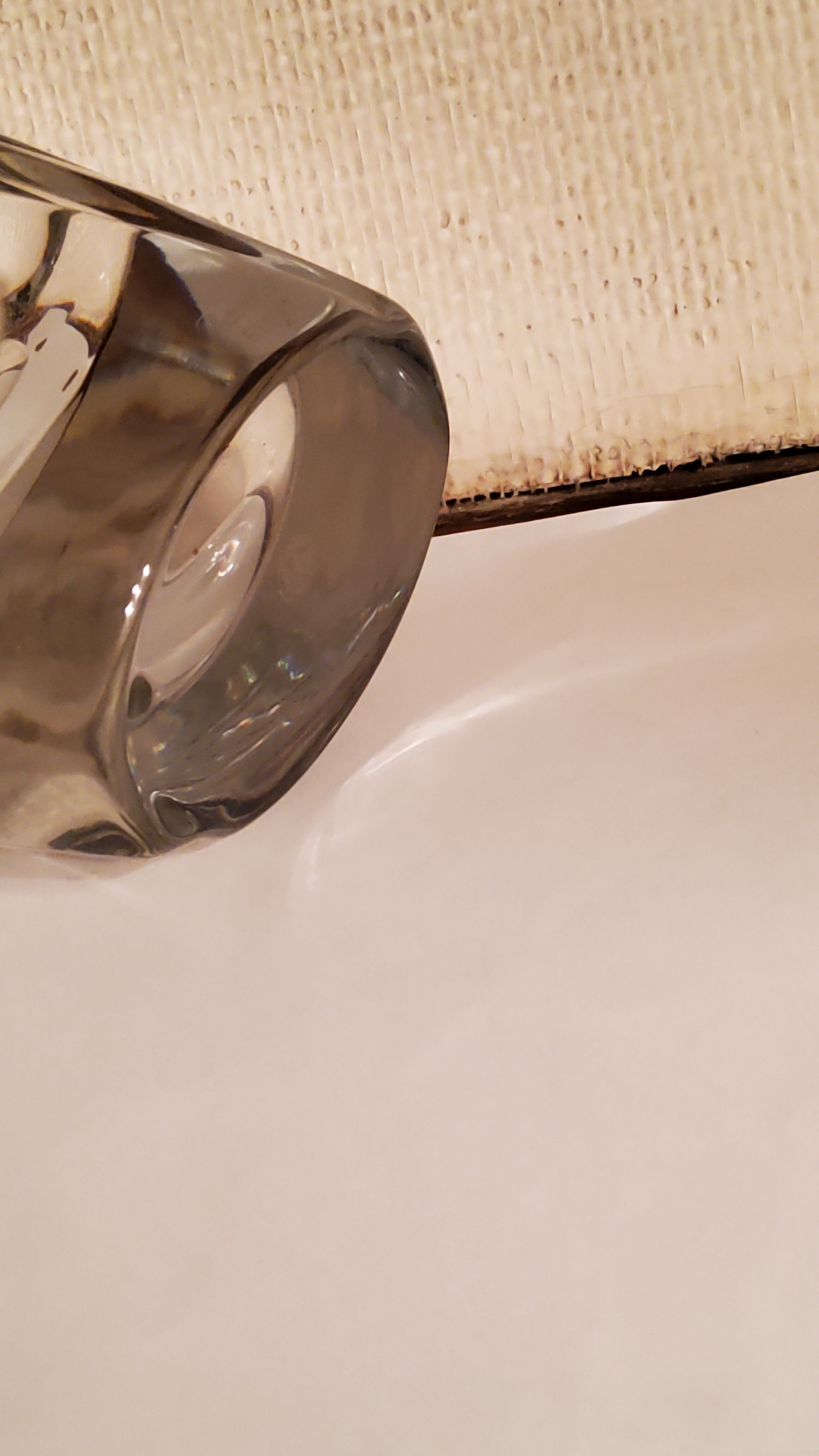 Baccarat vase signed Robert Rigot model Giverny 28cm