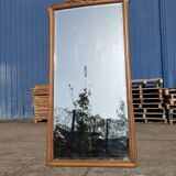 Large 187cm Art Nouveau Mirror, Nancy School, in the Majorelle style