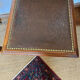 Pair of art deco style wooden chairs