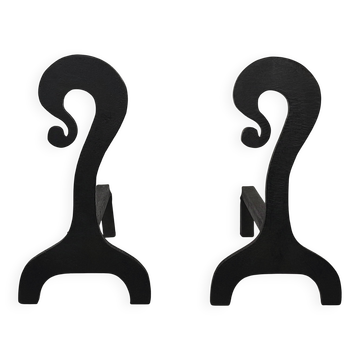Pair of andirons