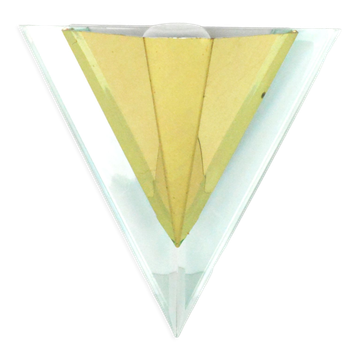 1980s modernist wall lamp Alaska Lux Lighting House Inc., Germany