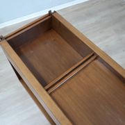 Angelo Mangiarotti for Molteni 4D Series solid wood Bar Cart 1970s