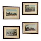 Engravings "The life of a gentleman, in all seasons"