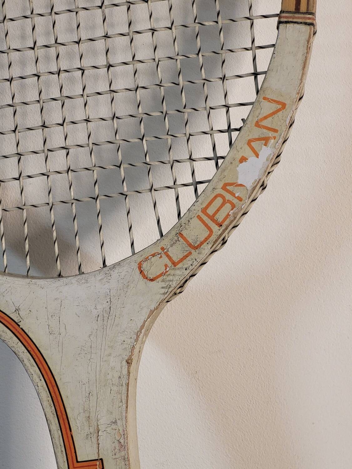 Vintage tennis racket
