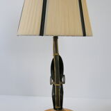 Vintage lamp wood 1950