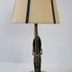 Lampe vintage bois 1950