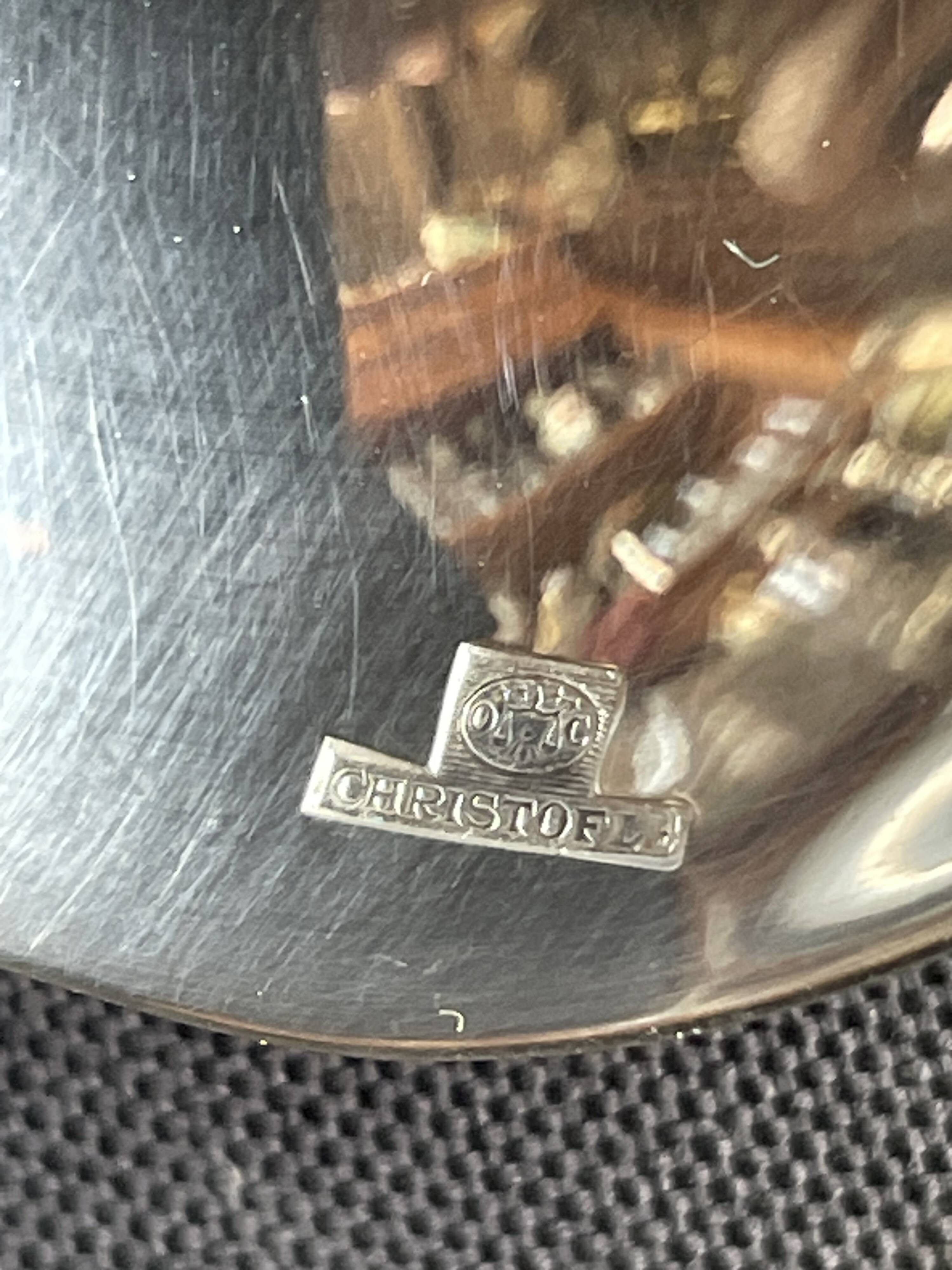 6 Christofle Pompadour Table Spoons