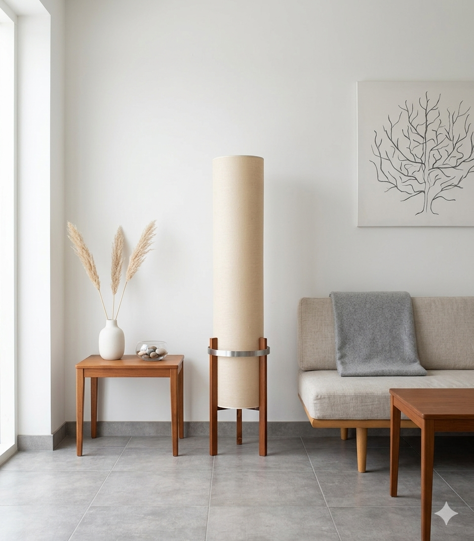 Rocket floor lamp, 1950s-60s