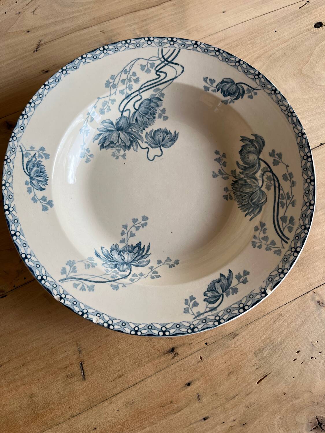 U&C Sarreguemines deep plate “Royat” model | Selency