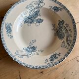 Assiette creuse U&C Sarreguemines modèle « Royat »