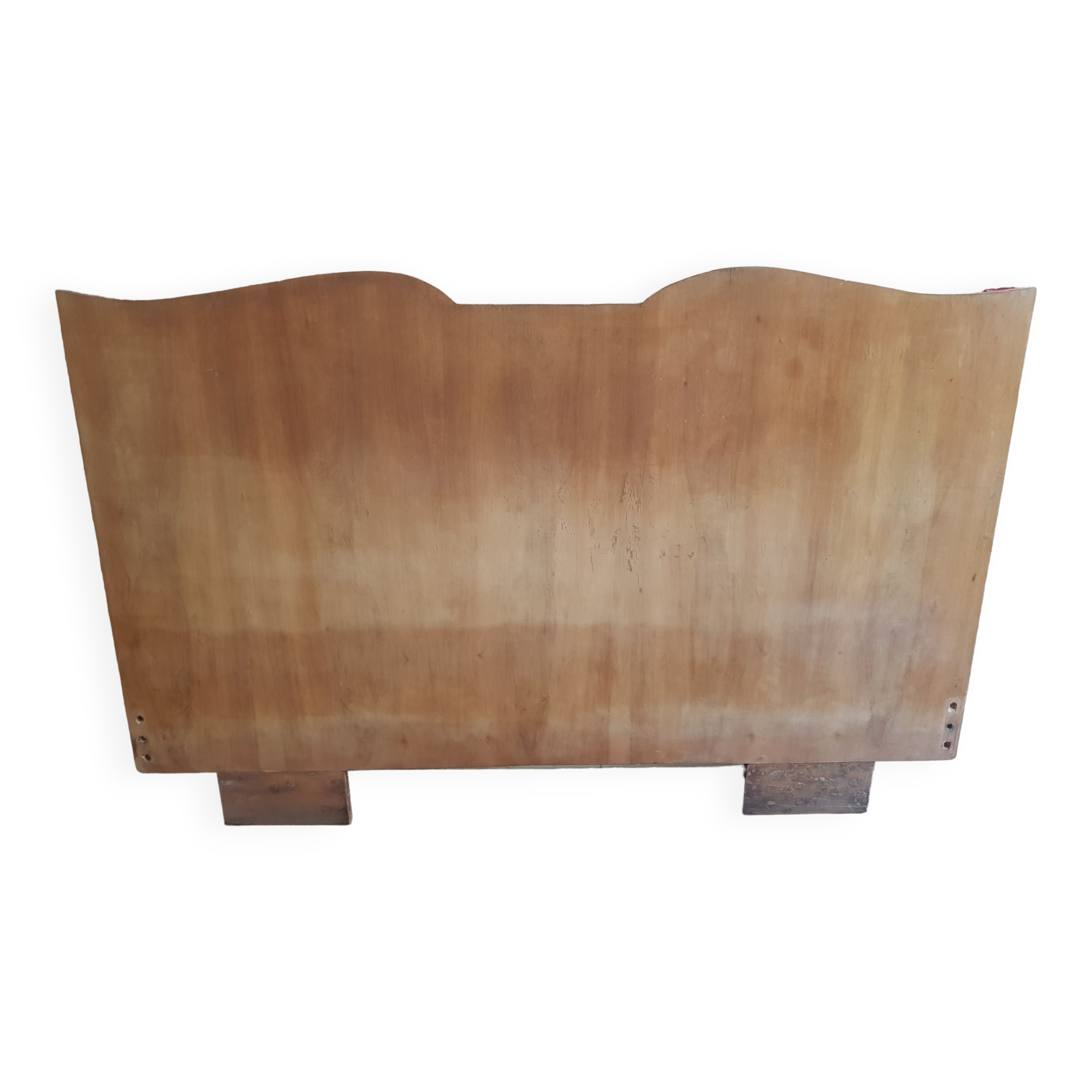 Bed frame with headboard whiskers