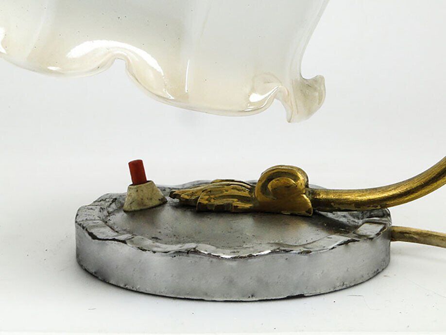 Vintage bedside lamp from Polam, Poland, 1960s
