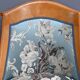 Gondola Chair in Cherry and Speckled Maple, Charles X Style – Mid-20th Century