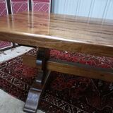 Table de monastère en bois massif