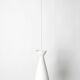 Mid Century glass Diabolo pendant lamp by Aloys Gangkofner Peill & Putzler